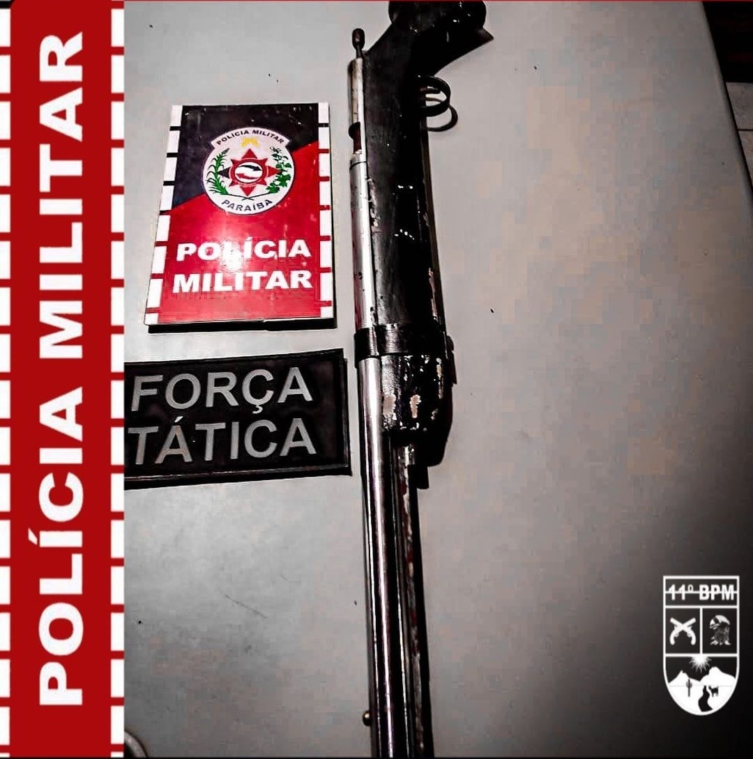 IMG_20210327_124619 Polícia Militar apreende arma de fogo durante Operação Previna-se, em Monteiro