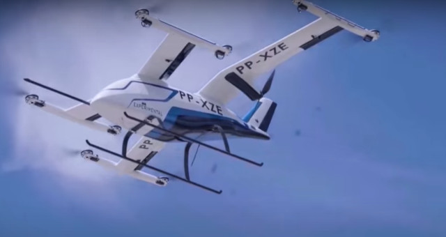 carro-voador-eletrico-embraer Empresa brasileira apresenta protótipo de carro voador elétrico