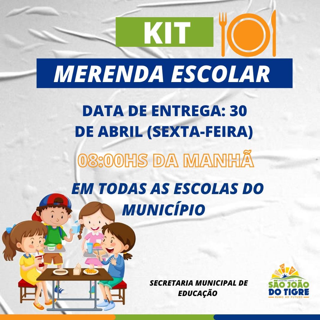 179542242_1889517507865522_8358634421602411449_n Em São João do Tigre: Escola Municipal Pedro Bezerra Filho realizará entrega de Kit's de merenda escolar nesta sexta-feira (30).