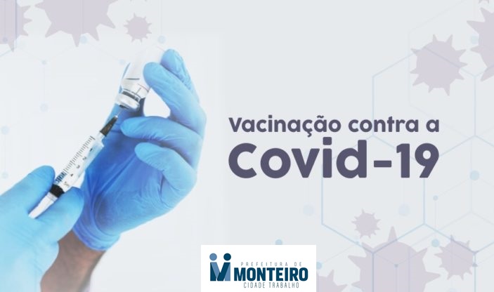 img_202104191235uYGd Idosos com idade de 60 a 64 anos recebem primeira dose da vacina a partir desta terça-feira (20) em Monteiro