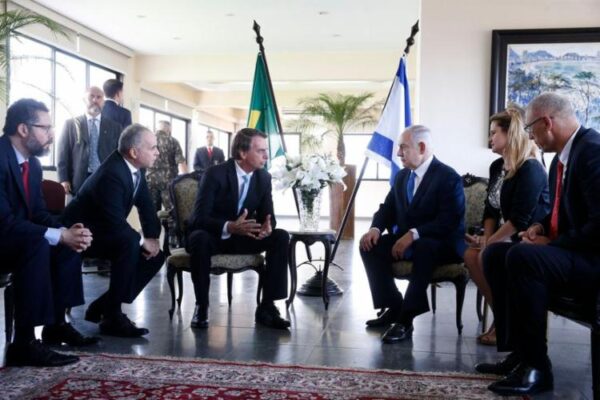 750_netanyahu_2021614195130616-600x400 Bolsonaro agradece Netanyahu por parceria e dá boas-vindas a novo governo em Israel