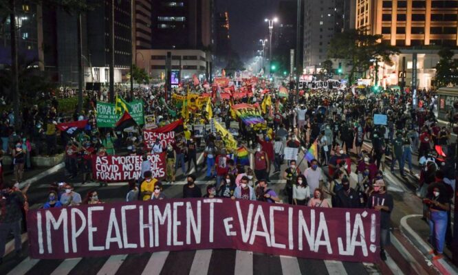 manifestacao-666x400 Campanha nacional contra Bolsonaro marca nova manifestação para 7 de setembro