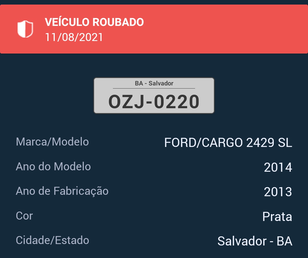 IMG_20210818_213148 Caminhão roubado em Pernambuco é encontrado abandonado na BR-412 na entrada de Prata
