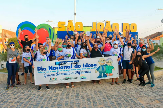 4.4 Prefeitura de São João do Tigre realiza bela programação em alusão ao Dia do Idoso. Confira