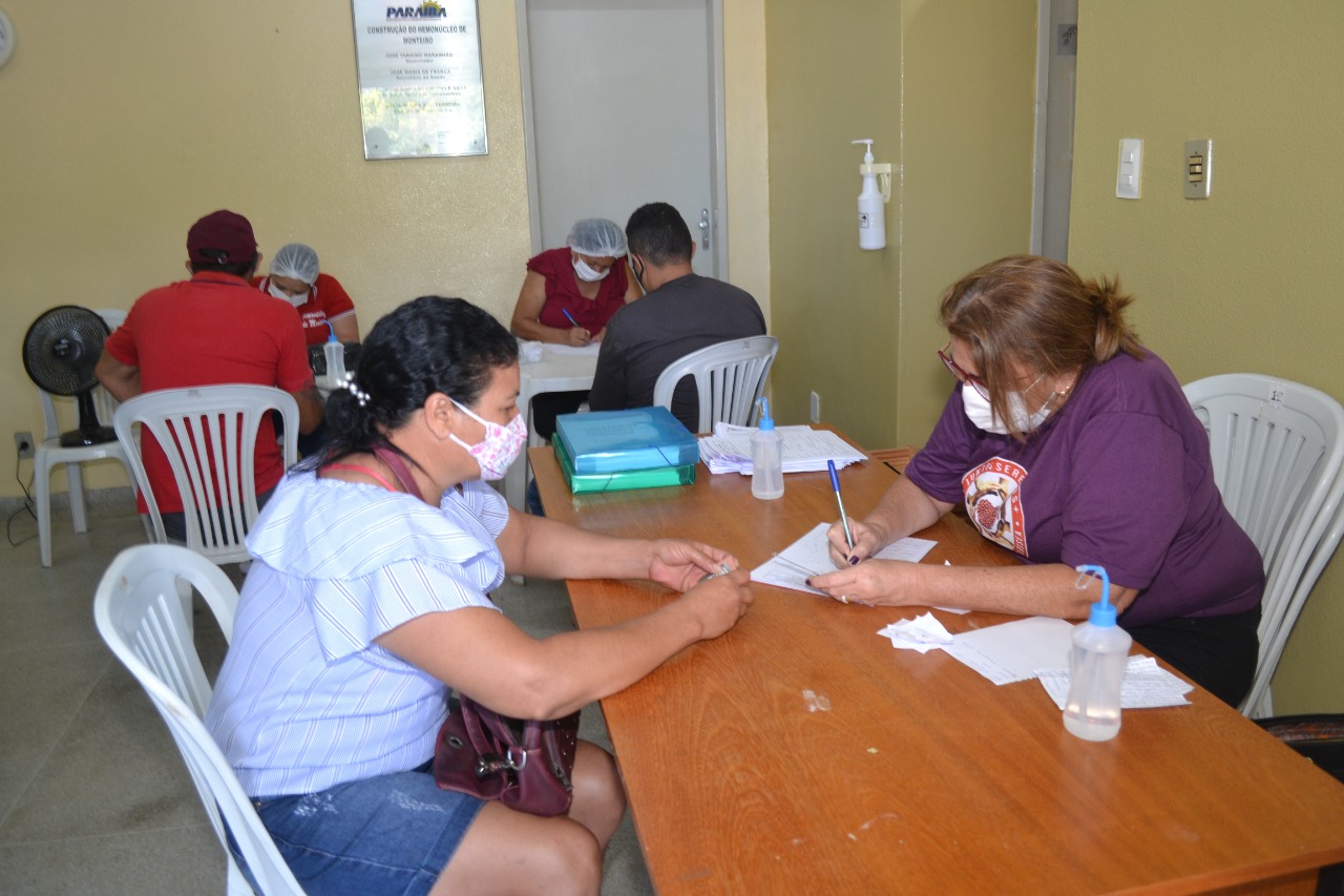Doacao4 Campanha de Doação de Sangue é um sucesso em Monteiro com mais de 140 doadores aptos