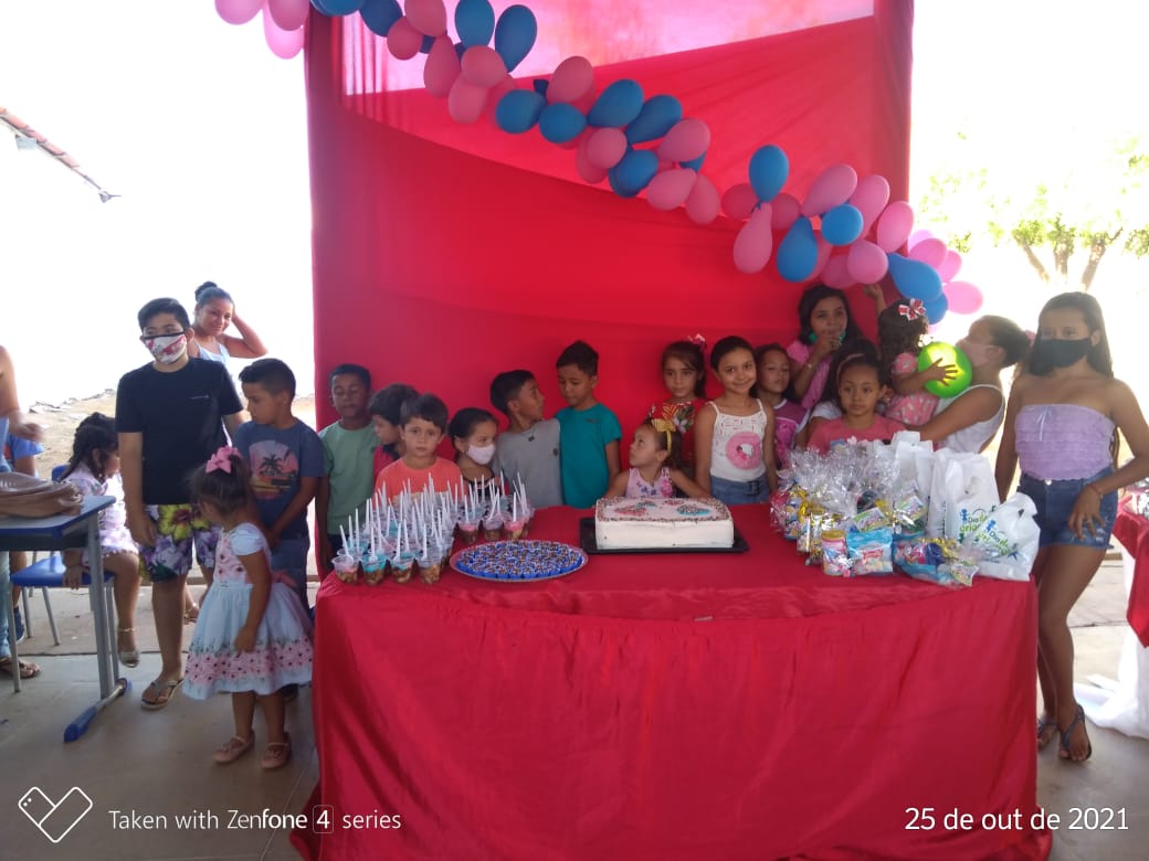 IMG-20211025-WA0306 A associação das mulheres produtoras de Santa Catarina, realizam festa do dia das crianças