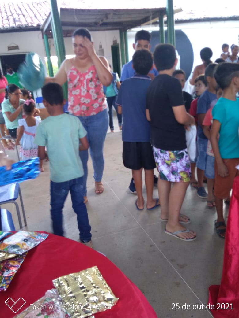 IMG-20211025-WA0309 A associação das mulheres produtoras de Santa Catarina, realizam festa do dia das crianças