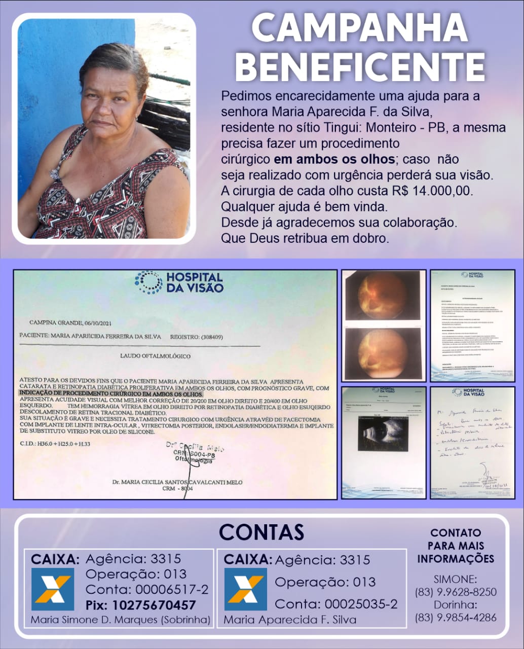 WhatsApp-Image-2021-10-15-at-15.14.30 Campanha solidária busca recursos para idosa realizar cirurgia nos olhos que custa R$ 28 mil