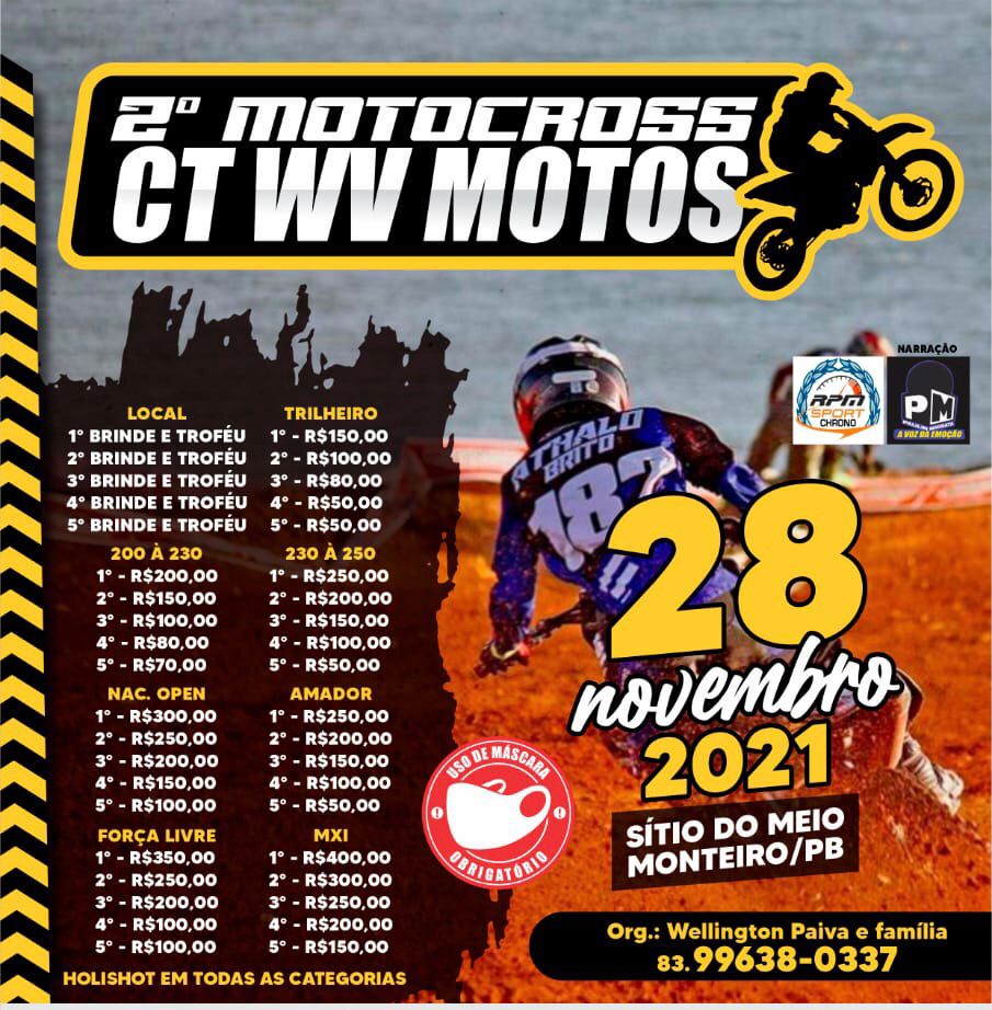 WhatsApp-Image-2021-10-24-at-17.07.01 2º Motocross CT WV Motos, será realizado dia 28 de novembro em Monteiro