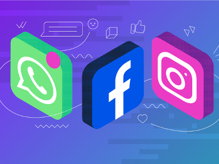 WhatsApp-Instagram-Facebook WhatsApp, Instagram e Facebook começam a funcionar após 6 horas de pane global