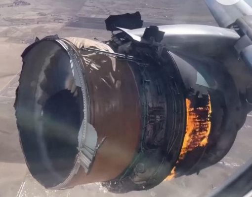 turbina-fogo-boeing-777-video-510x400 Avião pega fogo durante decolagem nos EUA