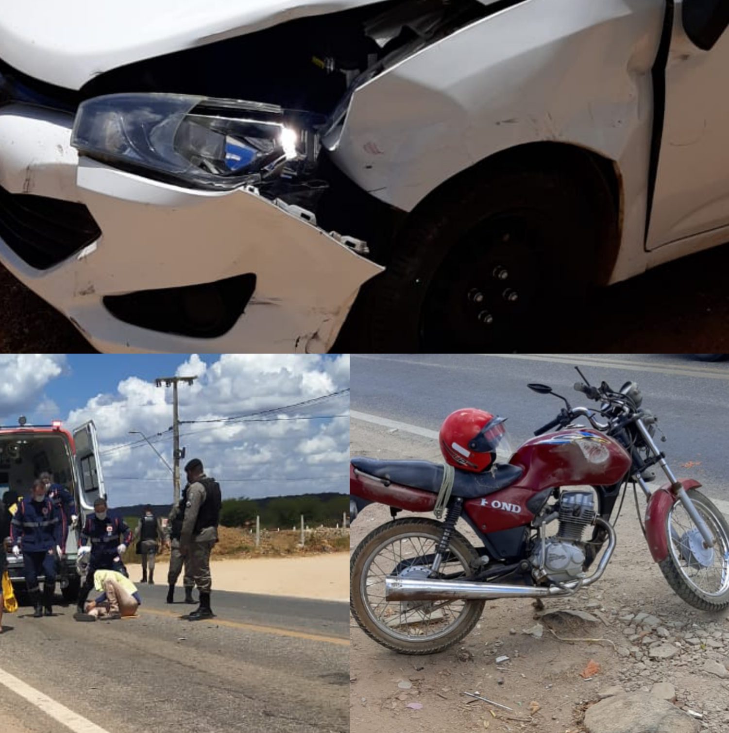 IMG_20211109_133927-e1636476353795 Colisão entre carro e moto deixa motociclista ferido em Monteiro