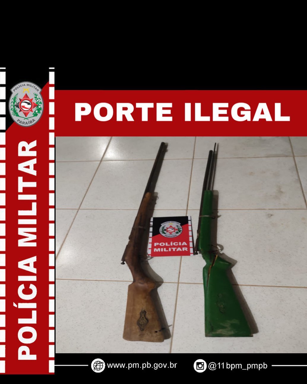 11bpm_pmpb_20220102_085417_0 Polícia Militar prende um indivíduo e duas armas de fogo na zona rural de Monteiro
