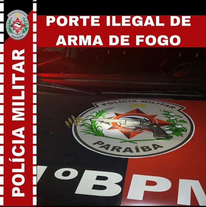 11bpm_pmpb_20220112_111007_0 Polícia prende homem por porte ilegal de arma de fogo em Monteiro