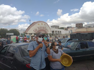 zaza População de São João do Cariri protesta contra a Cagepa devido a falta d’água