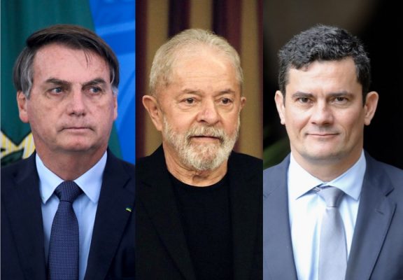 bolsonaro-lula-moro-576x400 PoderData: Lula lidera com 40%, Bolsonaro tem 31% e Moro tem 9%