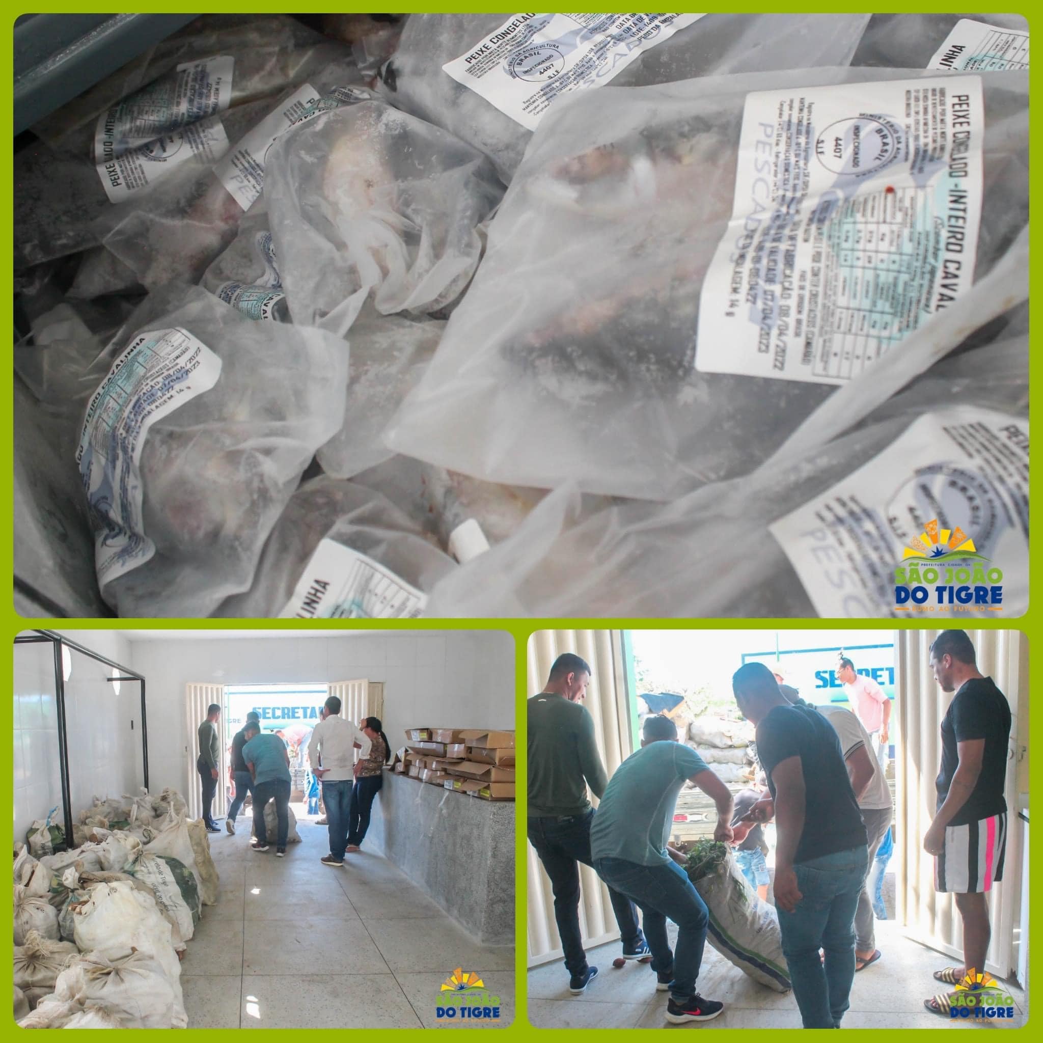 278407063_5072429749542474_5262640683251788875_n Prefeitura de São João do Tigre realiza entrega de alimentos em todo o município