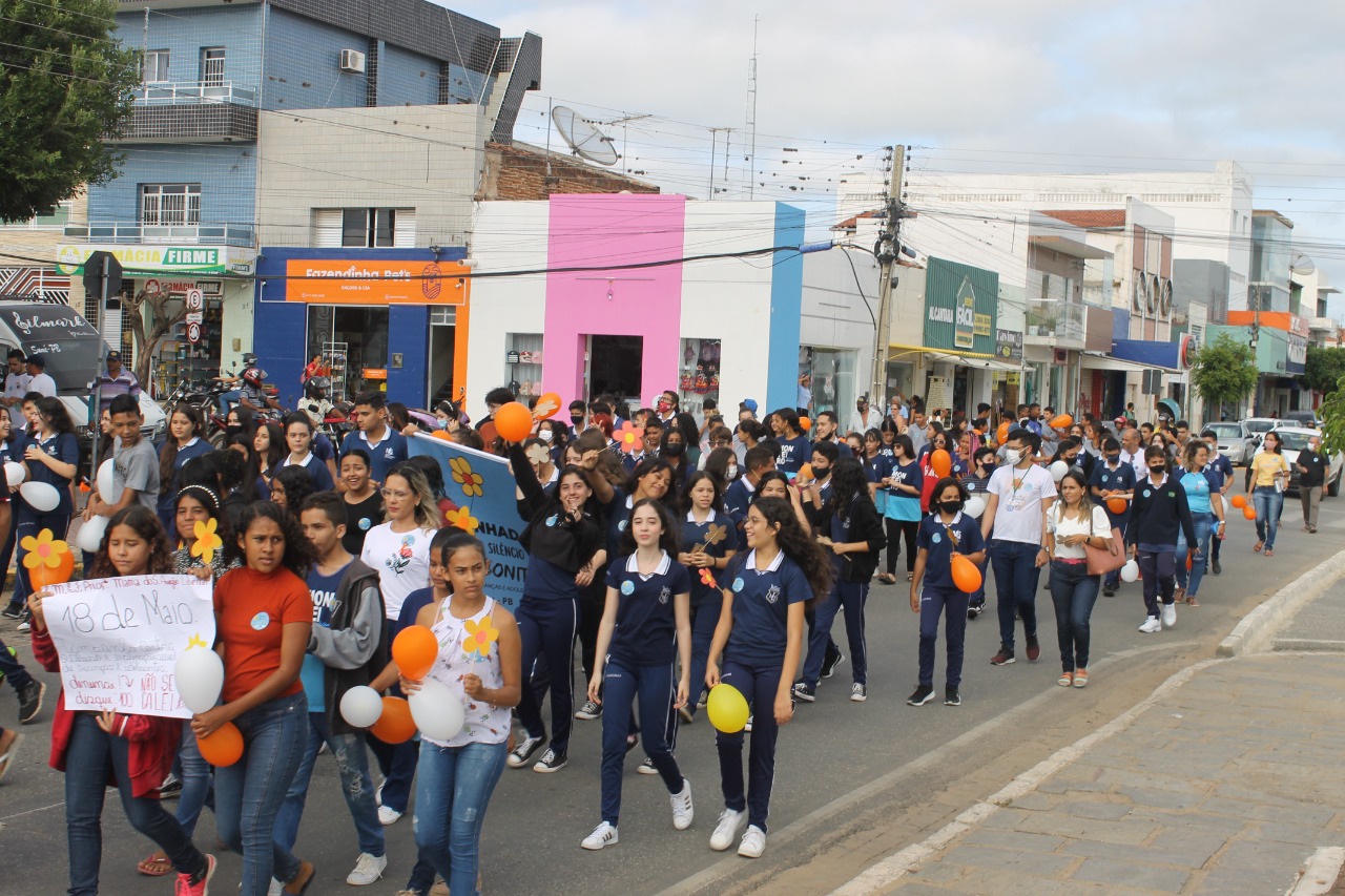 18Maio-SMDS10 Caminhada marca o Dia de Combate ao Abuso e Exploração Sexual de Crianças e Adolescentes em Monteiro
