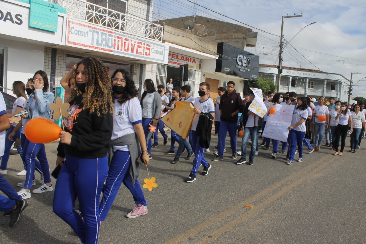 18Maio-SMDS5 Caminhada marca o Dia de Combate ao Abuso e Exploração Sexual de Crianças e Adolescentes em Monteiro