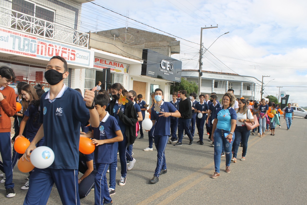 18Maio-SMDS6 Caminhada marca o Dia de Combate ao Abuso e Exploração Sexual de Crianças e Adolescentes em Monteiro
