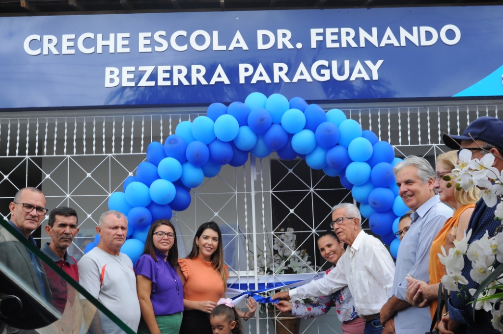 Creche-FBP21 Comunidade da Vila Santa Maria comemora a entrega da reforma da Creche Dr. Fernando Bezerra Paraguay
