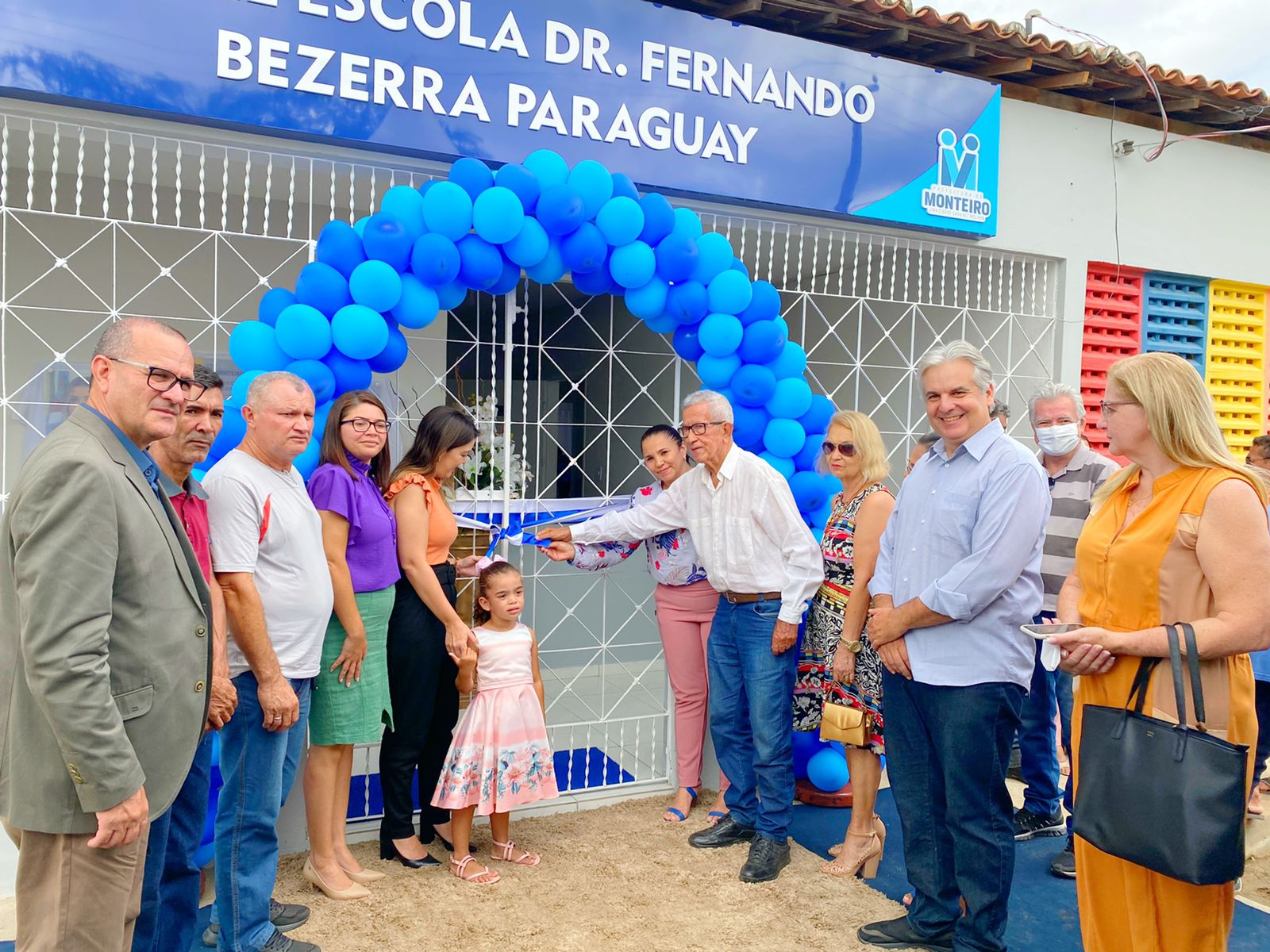 Creche-FBP23 Comunidade da Vila Santa Maria comemora a entrega da reforma da Creche Dr. Fernando Bezerra Paraguay