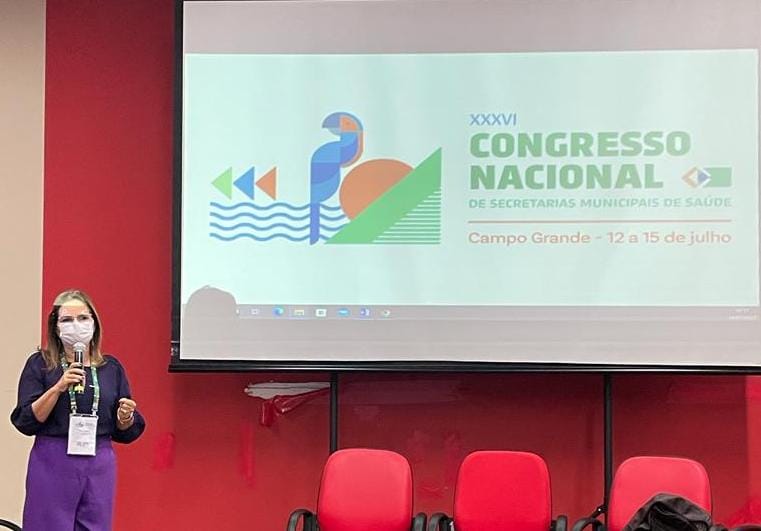 CNSS Secretária de Saúde de Monteiro participa do XXVI Congresso Nacional de Secretarias Municipais de Saúde