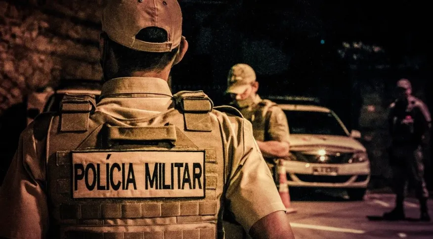 POLICIA-MILITAR-SP PM prende em SP suspeito de matar mulher e filho de três meses em Santa Catarina