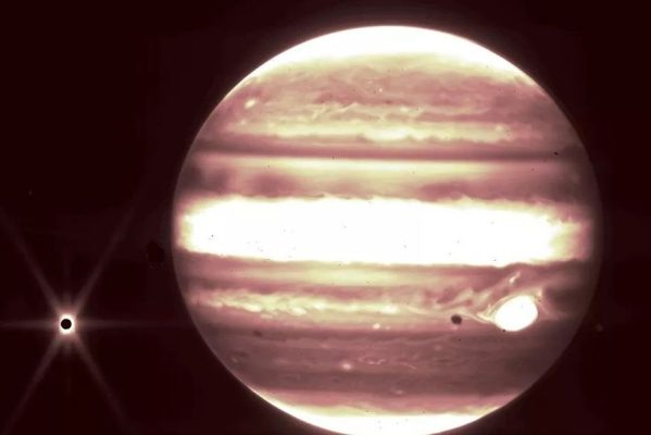 jupiter-james-webb-599x400 Veja as primeiras imagens de Júpiter feitas pelo telescópio James Webb