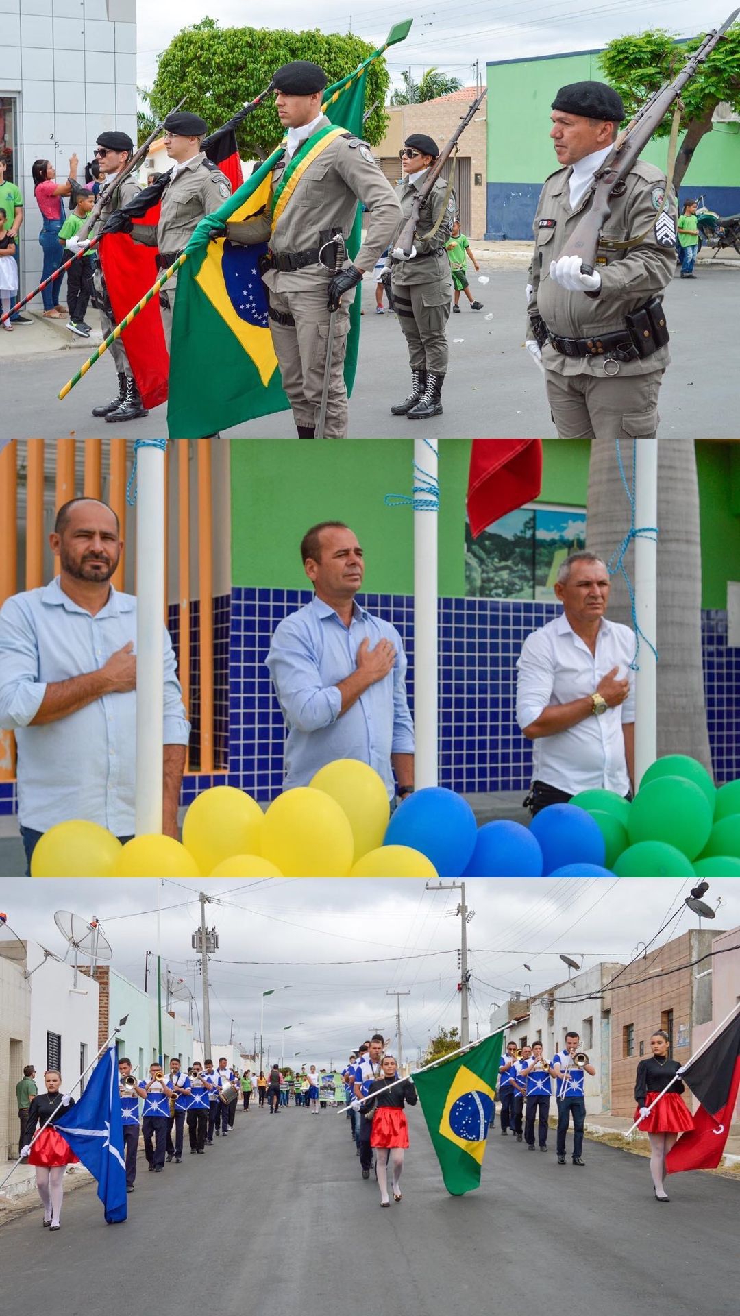 1692524317 Prefeitura de São João do Tigre, realiza Desfile Cívico em homenagem à Pátria