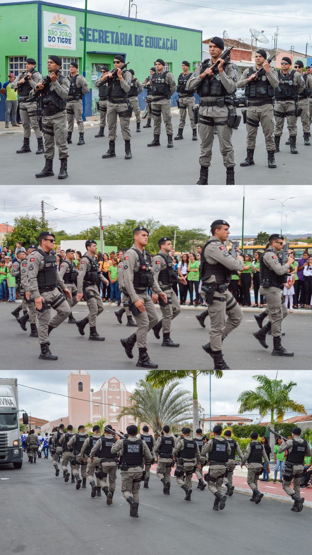 984213974 Prefeitura de São João do Tigre, realiza Desfile Cívico em homenagem à Pátria