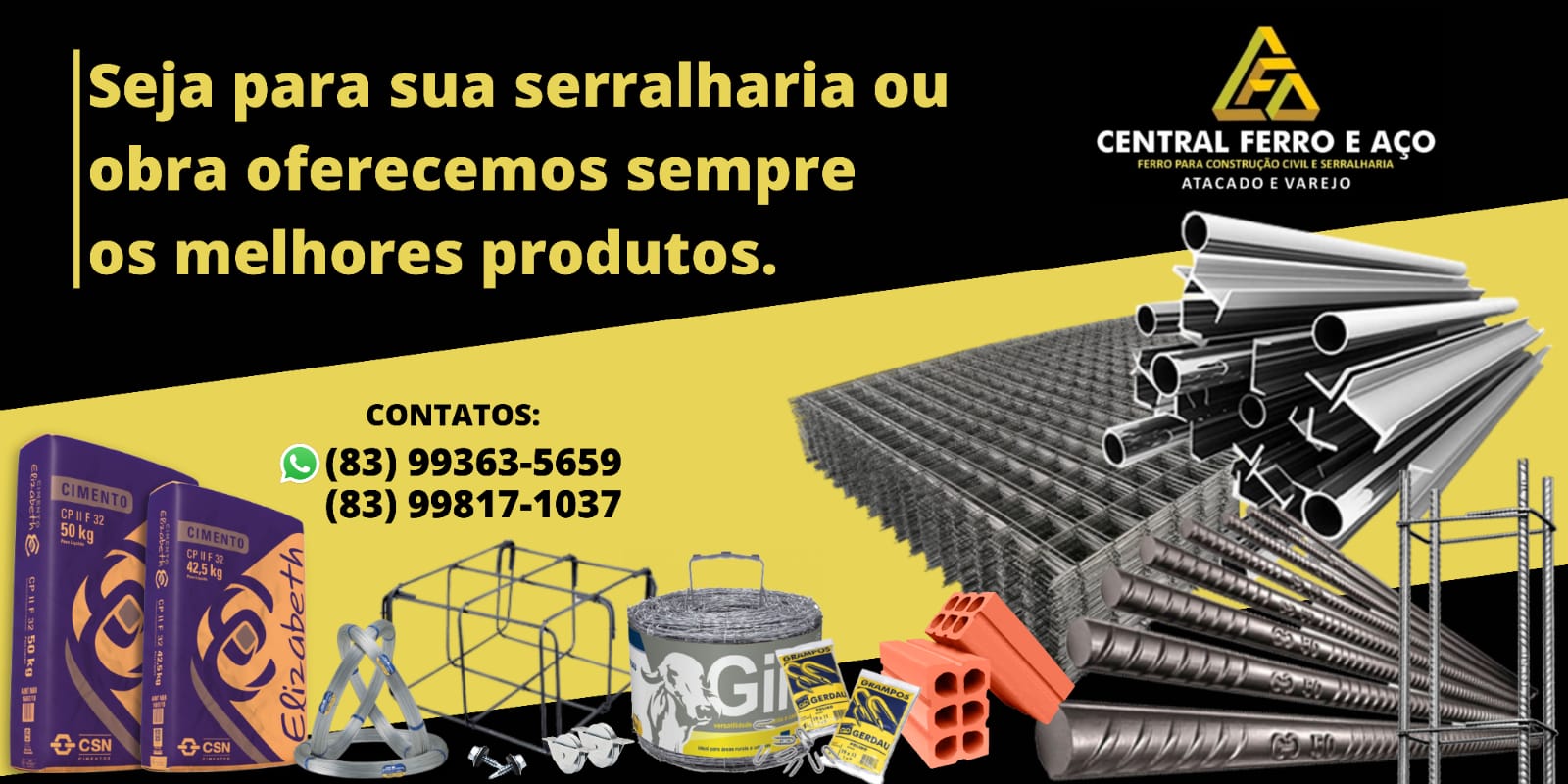 IMG-20220829-WA0121 Qualidade, bom atendimento e o melhor preço, você encontra na Central Ferro e Aço em Monteiro.