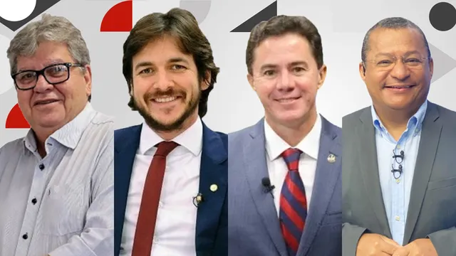 joao-pedro-veneziano-nilvan Segunda pesquisa Ipec para governo da Paraíba: João tem 35%; Pedro, 20%; Veneziano, 15%; e Nilvan, 14%