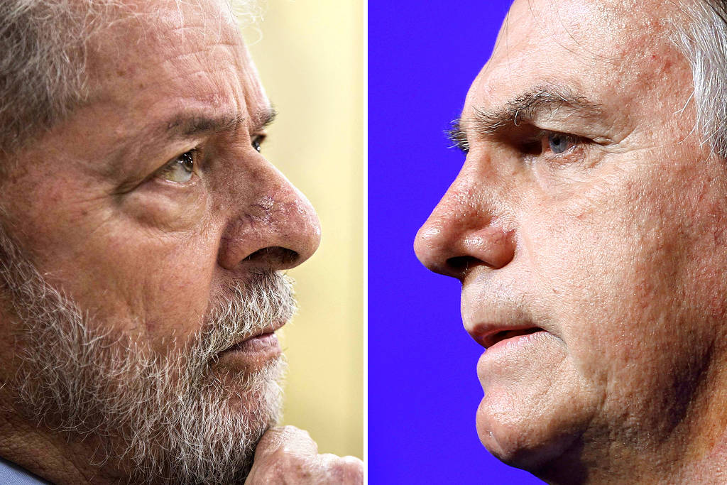 lula-bolsonaro Datafolha: Lula vai a 47%, abre 14 pontos sobre Bolsonaro e amplia chance de vencer no 1º turno