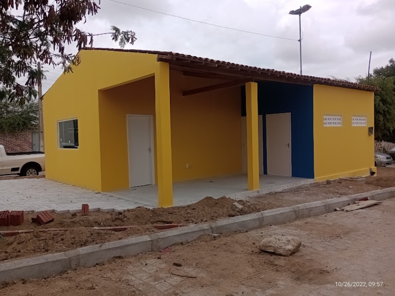 04 Construção da Academia da Saúde em São Sebastião do Umbuzeiro está ritmo acelerado.