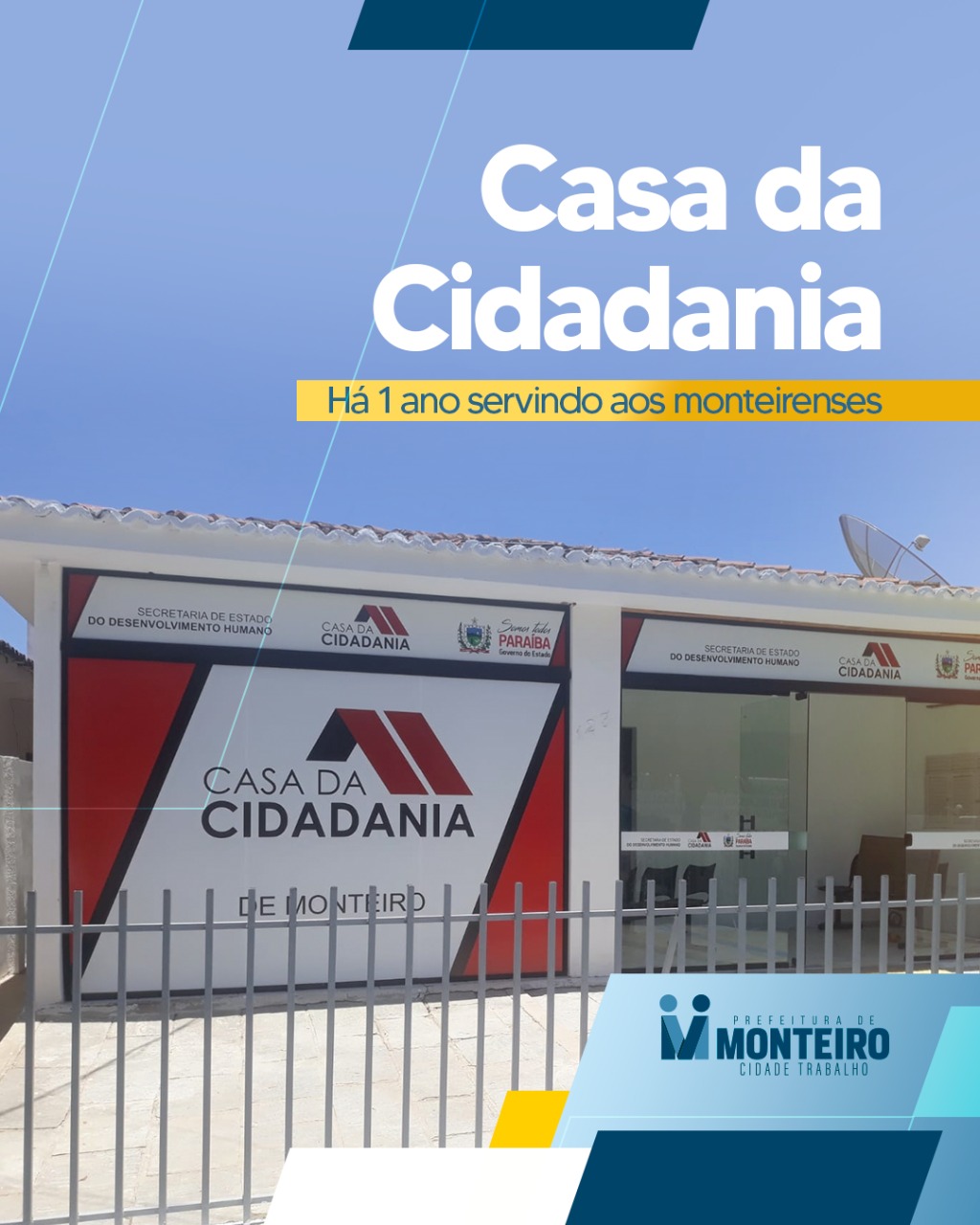 IMG-20221006-WA0005 Casa da Cidadania de Monteiro comemora um ano de funcionamento e mais de 700 atendimentos mensais