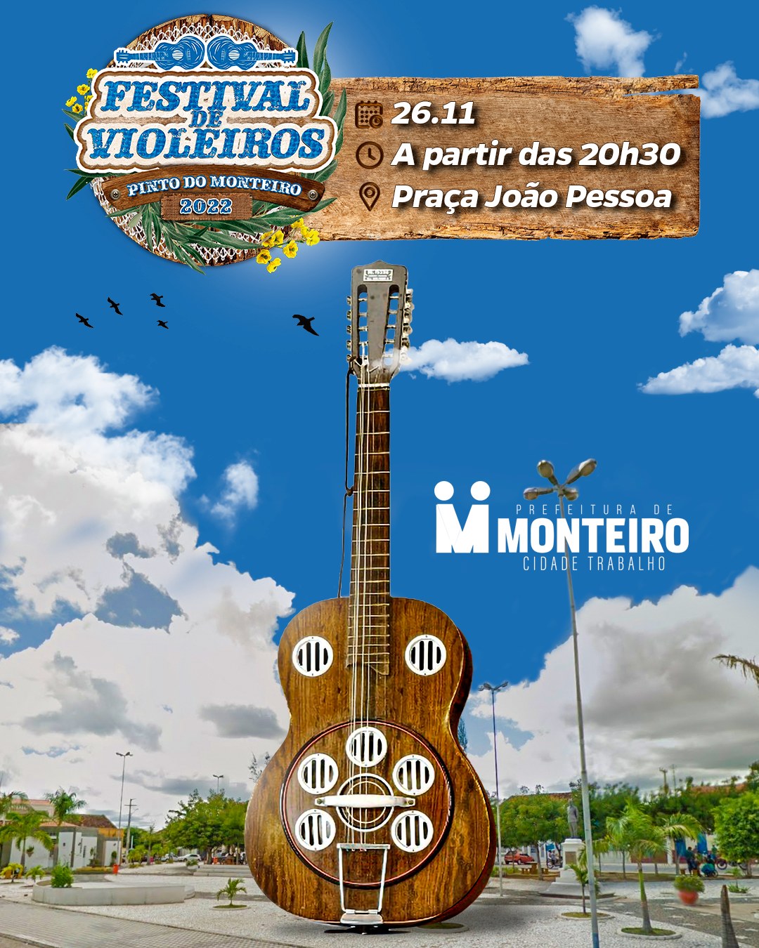 314947558_496675325831889_6828791342543724348_n Monteiro reúne maiores nomes da cantoria no Festival de Violeiros Pinto de Monteiro