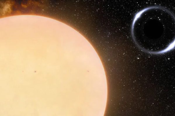 noirlab2227a-1--599x400 Astrônomos descobrem buraco negro mais próximo da Terra, no nosso 'quintal cósmico'