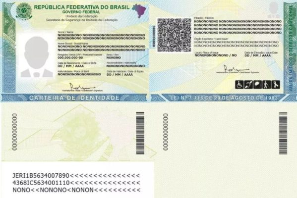 noo-rg-599x400 Paraíba não irá emitir novos modelos de carteiras de identidade em 2022, após erro em sistema de dados do Governo Federal