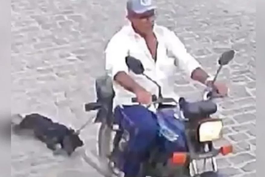 screenshot_34 Homem amarra cachorro em moto e arrasta por rua em Campina Grande