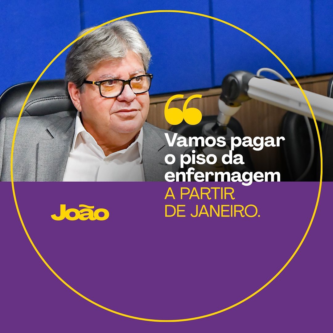 1774373708 Governador João Azevedo anuncia que vai pagar o piso salarial de enfermagem a partir de janeiro