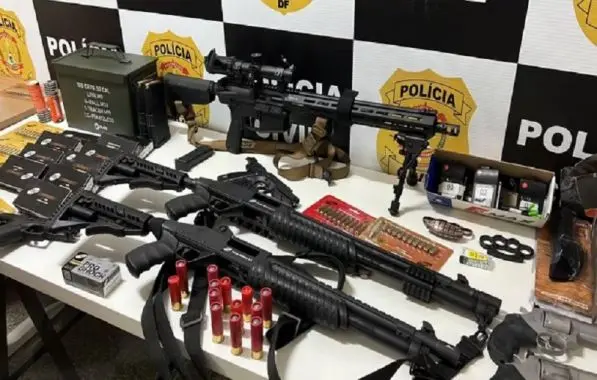 armas Suspeito de armar bomba perto de Aeroporto de Brasília é preso com arsenal; homem planejava atentado na posse de Lula
