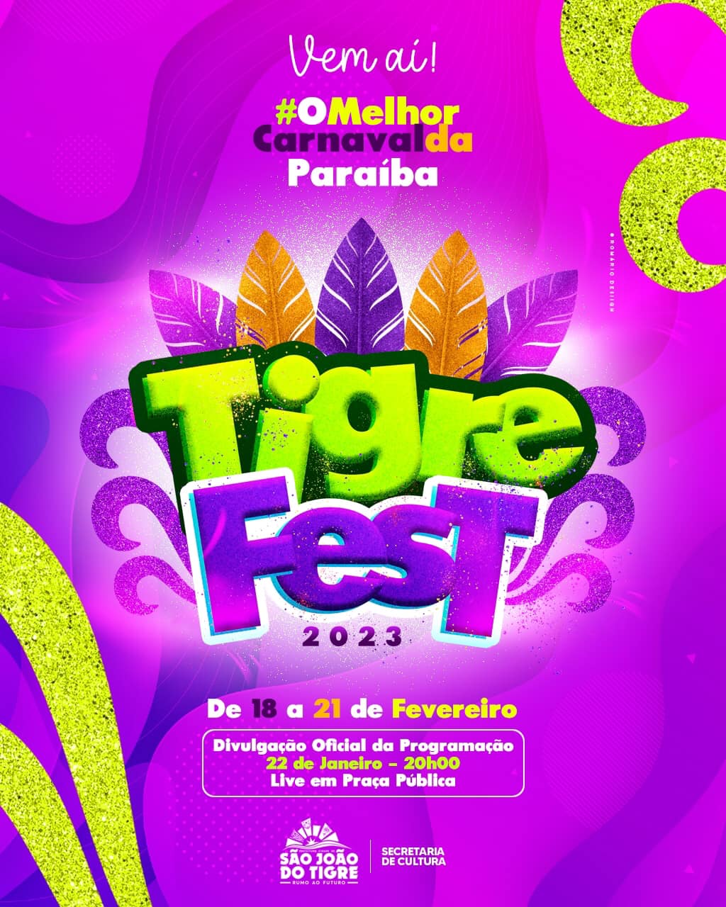 PHOTO-2023-01-13-16-52-39 Prefeito Márcio Leite anunciará programação do Carnaval de São João do Tigre no próximo domingo