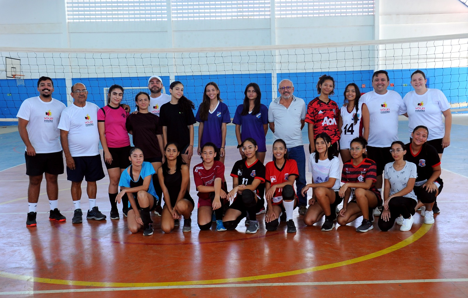 Seletiva-2 Seleção Paraibana de Voleibol feminino realiza seletiva em Monteiro com grande participação