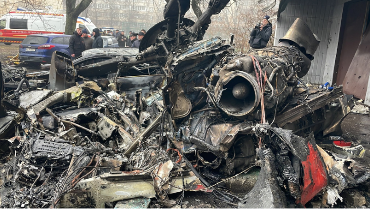 helicoptero-ucrania-1 Queda de helicóptero na Ucrânia deixa ao menos 18 mortos, entre eles ministro do Interior