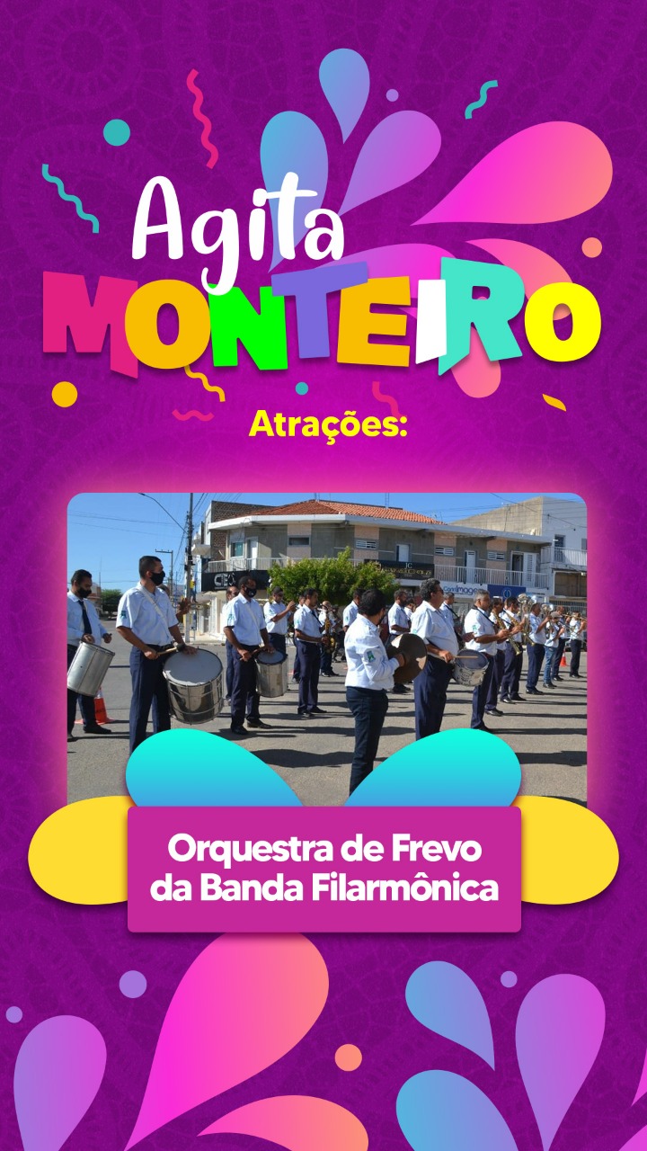 Agita-1 AGITA MONTEIRO: Prévia de Carnaval em Monteiro acontece neste sábado (11)