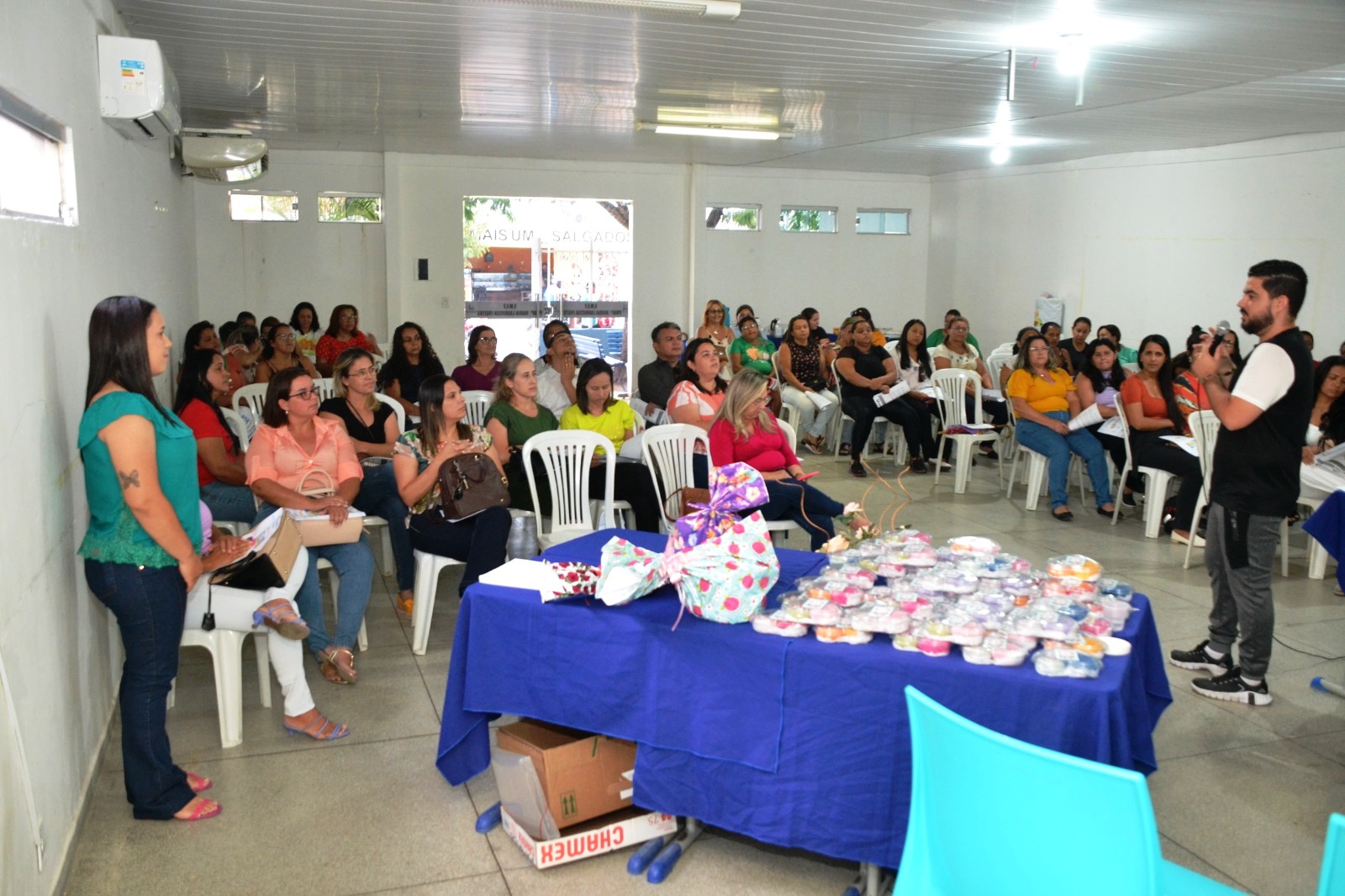 Capacitacao-Merendeiras-8 Merendeiras da Rede Municipal de Ensino e Desenvolvimento Social de Monteiro participam de capacitação
