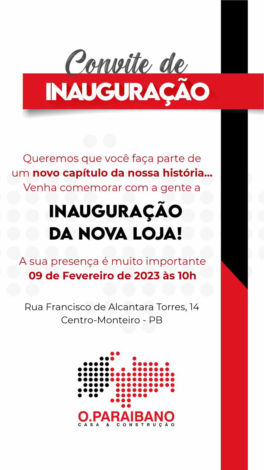 IMG-20230208-WA0023 Inauguração da Maior Loja de Material de Construção de Monteiro, O Paraibano Casa & Construção, acontece nesta quinta-feira (09)