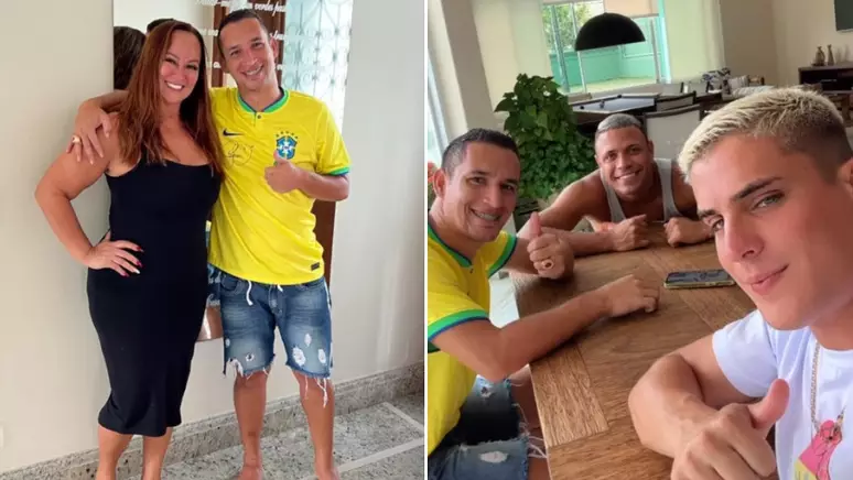 nadine-e-tiago-1iv9cewmn1ve8 Amigo entrega encontro de mãe de Neymar com o ex, Tiago Ramos