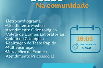 4-1 Secretaria de Saúde de Monteiro realiza feira de serviços na comunidade de Queimadas